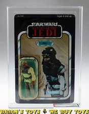 Vintage Kenner Star Wars Carded ROTJ 79 Back-A Nikto Action Figure AFA 75 Y