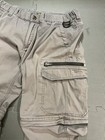 BC Clothing Pant Mens 34x31 Blue Cargo Straight Leg Skate Convertible Utility — photo 7