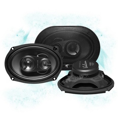 HIFONICS Front/Heck Auto Lautsprecher Set Oval für DODGE Magnum - 2004-2008