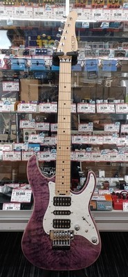 SCHECTER SD-2-24-AL/PUR/M Used Alder body Maple neck/fingerboard w/Soft case