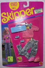 NEW Vintage SKIPPER TRENDY TEEN Fashions 1990 Mattel Barbie Outfit #774 Boom Box
