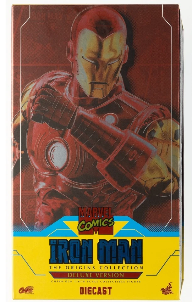 НОВАЯ/запечатанная коллекция Hot Toys CMS08D38 Iron Man The Origins подарочная версия - Изображение 4 из 4