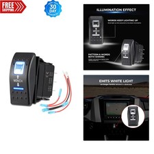 Waterproof 7-pin Rocker Toggle Switch For Rugged Utvs Off-road Vehicles