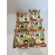 Dragon Ball Z Series 2 3D Figural Bag Clip Blind Bag New Sealed Set Of 6