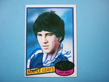 1980/81 TOPPS NHL HOCKEY CARD #242 RICK VAIVE ROOKIE RC SHARP!! AUTO AUTOGRAPH