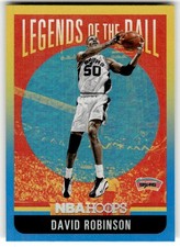 2020-21 Hoops David Robinson Legends of the Ball #9