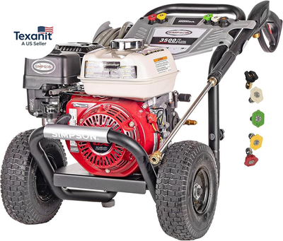 #ad #ad 3500 PSI Gas Pressure Washer 2.5 GPM Commercial Power Washer Honda Engine Col $1054.86