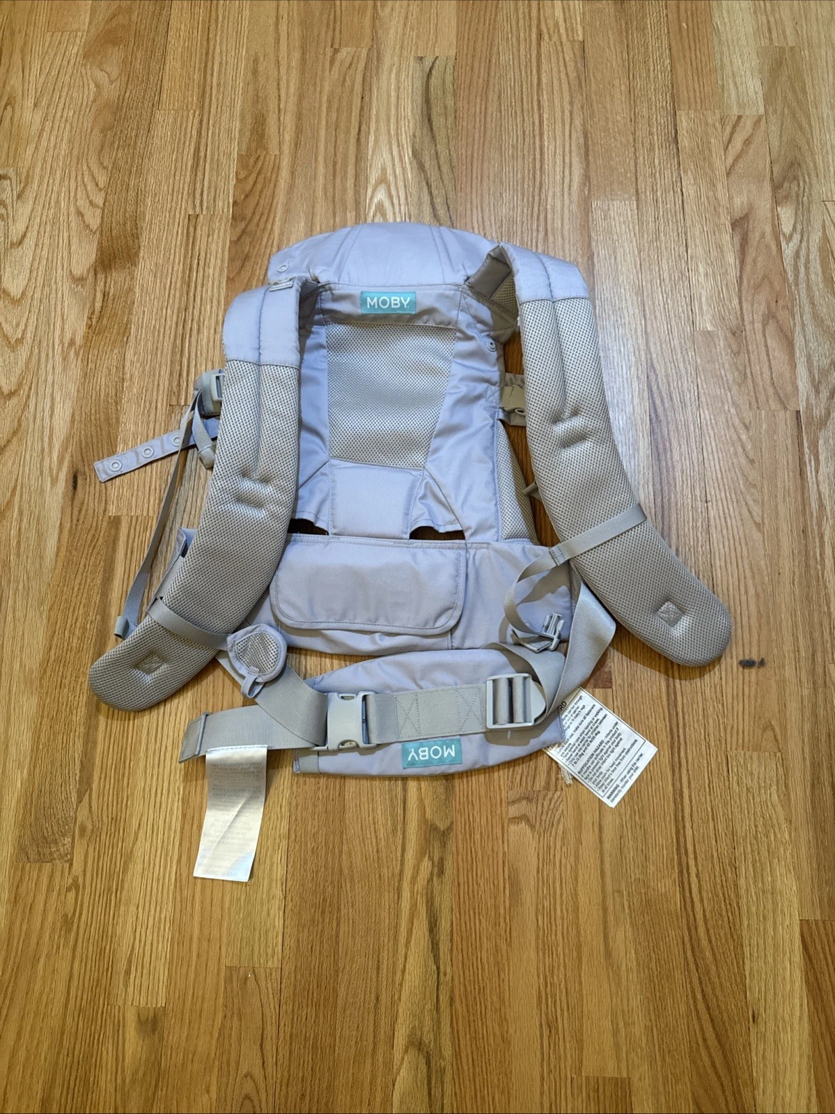Moby Glacier Grey Move All Position Baby Carrier Newborn To Toddler