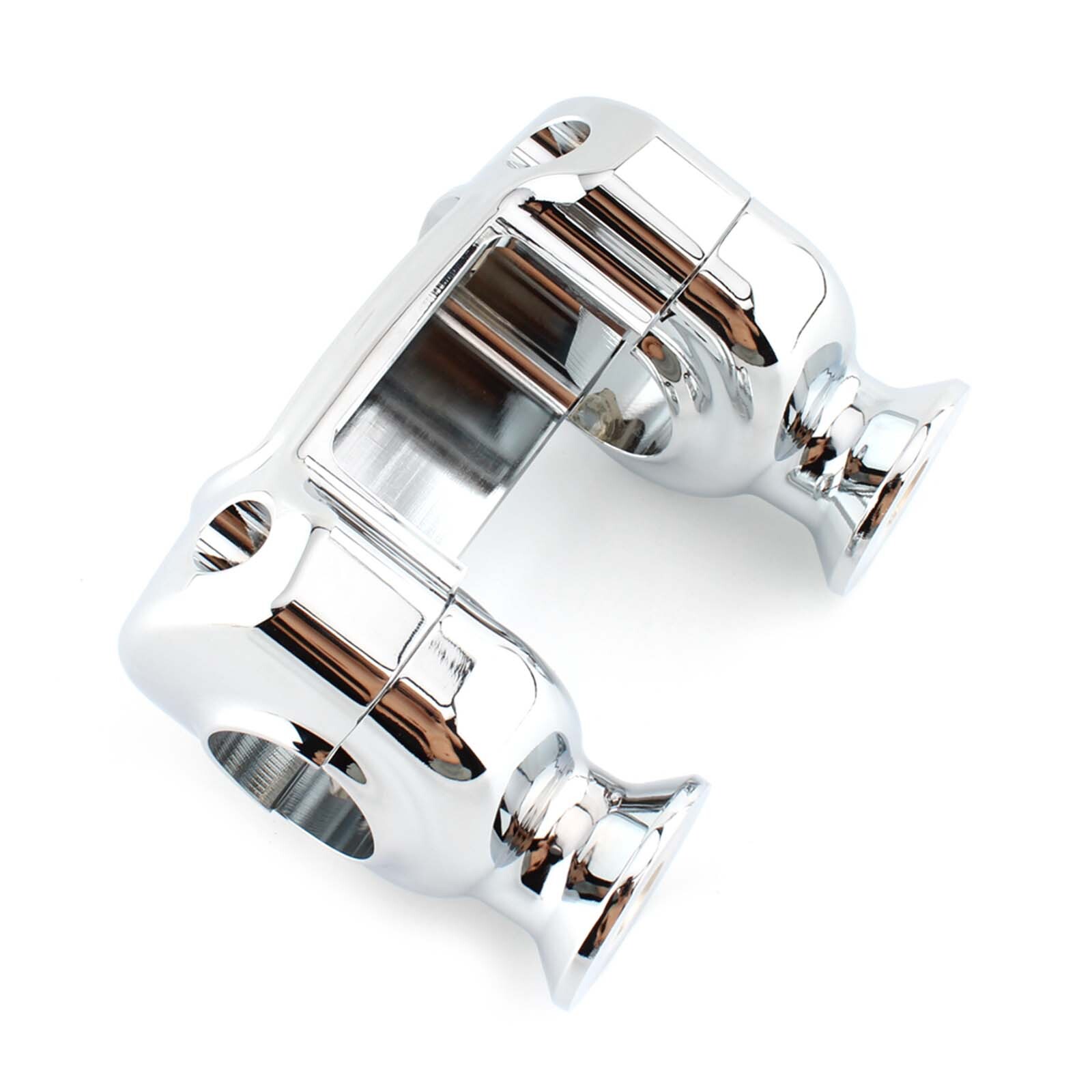 1.25 inch Handlebar Risers Top Clamp Kit For Harley Softail Dyna Street ...