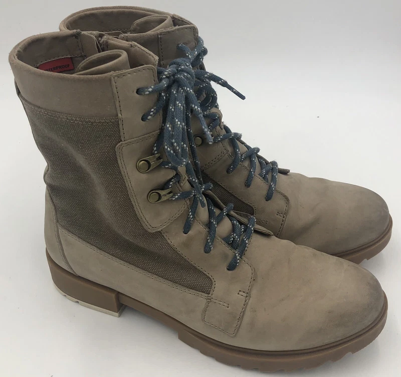 sorel emilie ii lace used boots
