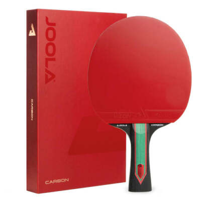 JOOLA Tischtennisschläger Red Carbon Control Vizon Beläge ITTF PingPong TT