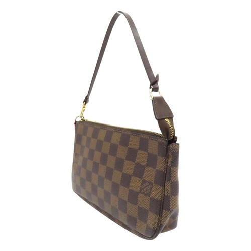 LOUIS VUITTON Pochette Accessoires Damier Ebene Canvas Shoulder Handbag N41206 - Picture 3 of 16