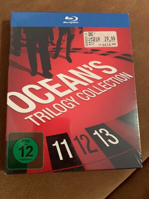 Ocean's Trilogie - 11+12+13 (Eleven/Twelve/Thirteen) [BLU-RAY].  (NEU&OVP)