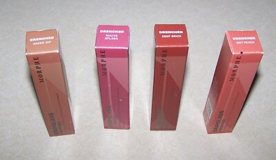NIB  MORPHE Dripglass Drenched High Pigment Lip Gloss U CHOOSE SHADE  NEW IN BOX