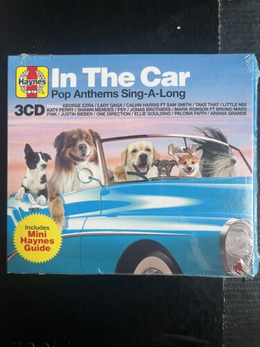 In The Car Sing-a-long Sealed Unused 60 Track Compilation CD Pop Soul R+B Dance - Imagen 1 de 4