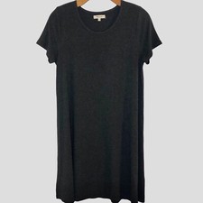 Madewell Women’s Medium Dress Viscous Blend Short Sleeve T-shirt Knee Length