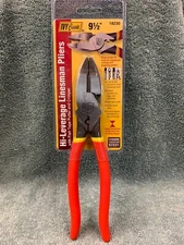 EXTRA HEAVY DUTY 9-1/2" Linesman Hi-Leverage Pliers  18230  by IVY Classic
