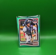 TEAGAN SCOTT 2024 Panini USA Baseball Stars & Stripes Green Foil
