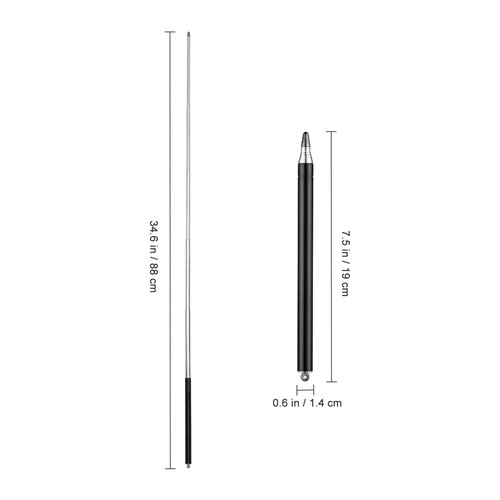 Retractable Teaching Stick Office Presentation Pointers Telescoping Pointer - Picture 7 of 12