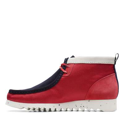 Clarks Original Men Wallabee FTRE Made in Portugal (Red Ink