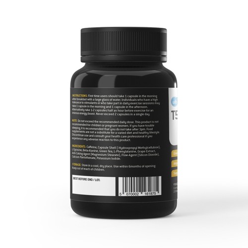 T5 Black Ultimate Strongest Fat Burners Extreme Diet Weight Loss Slimming Pills - Picture 9 of 23