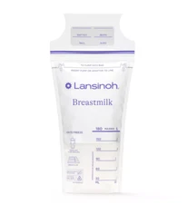Lansinoh Breast Milk Storage Bags, Fast Freeze & Thaw Breast Milk Bags - 200ct