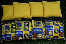 Cornhole Bean Bags Set of 8 ACA Regulation Bags NBA GOLDEN STATE WARRIORS