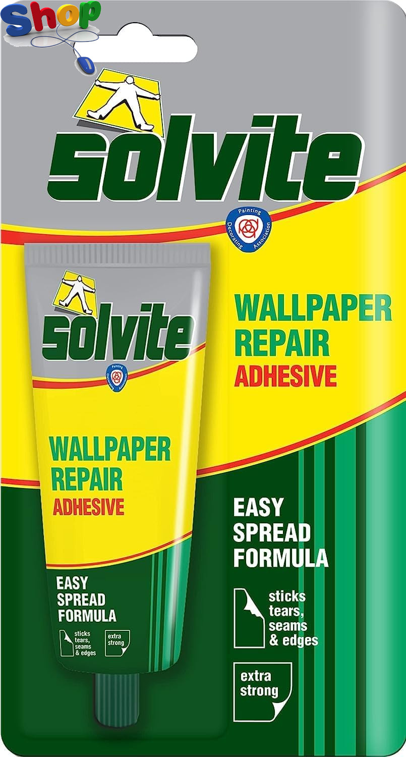 Wallpaper Repair Adhesive , Wallpaper Paste for Fixing Tears , Seams &