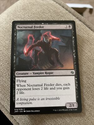 Nocturnal Feeder 016/078 JMP Creature Vampire Rogue Magic Jump Start NM @1899