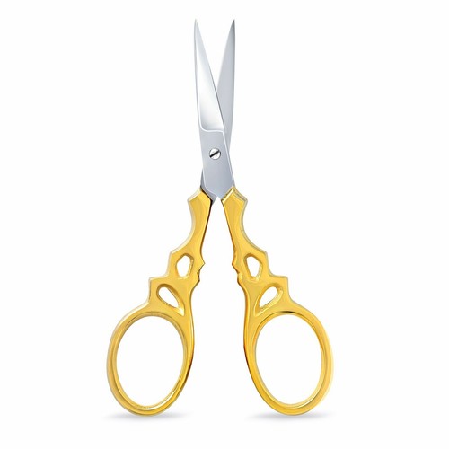 Bird Stork Small Embroidery Baby Toe Nail Art Manicure Cuticle Sewing Scissors - Picture 3 of 10
