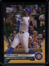 2021 Topps Now #783 Jason Heyward Gold Parallel Card #d 1/1