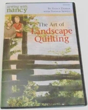 Sewing with Nancy - The Art of Landscape Quilting - DVD - VERY GOOD