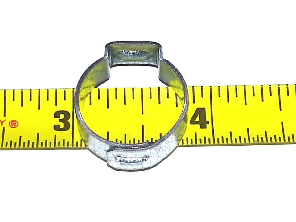 Abrazadera de pellizco de manguera de retorno de dirección asistida de refuerzo de freno Ford Lincoln Mercury 2 piezas A Foto 3 de 4