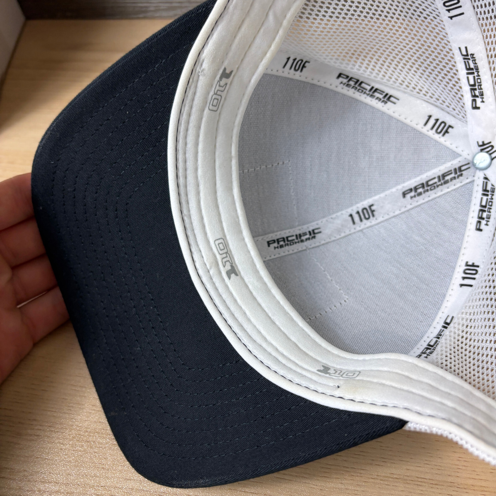 Flag Patch Hat Cap Snap Back Black Brown Leather … - image 7