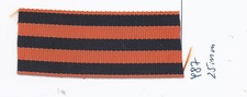 Ordensband W&uuml;rttemberg 25mm 25cm lang (487) (m12,00)
