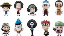 BANDAI ONE PIECE - set de 10 Figurines DEFORMEISTER PETIT vol 3