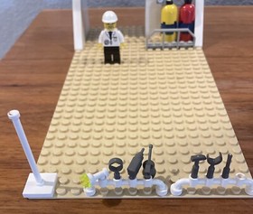 Lego 6454 System Countdown Corner & Lego 6455 Space Simulation Station