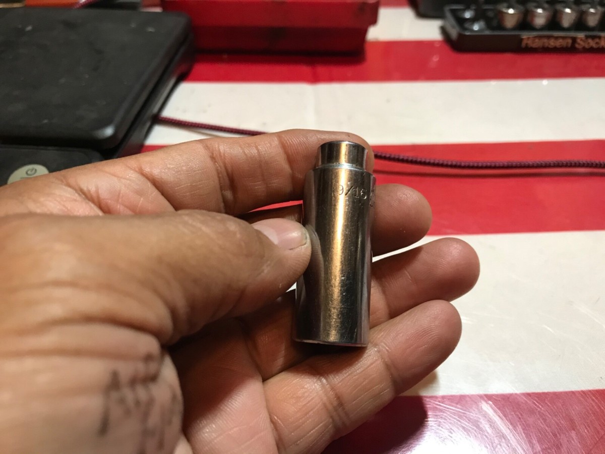 Mac tools socket 9/16” deep 1/4” 6 points MD186R HHHH | eBay