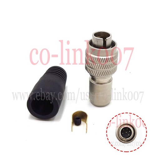 Hirose 6pin Aviation Push-pull Self-lock Power Signal Plug MXR-8P-6P(71) - Picture 3 of 7