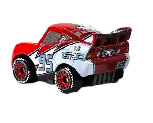 NEW 2024 GRC LIGHTNING MCQUEEN Disney Pixar Cars Mini Racers Series 3 -OPEN BOX- - Picture 2 of 2