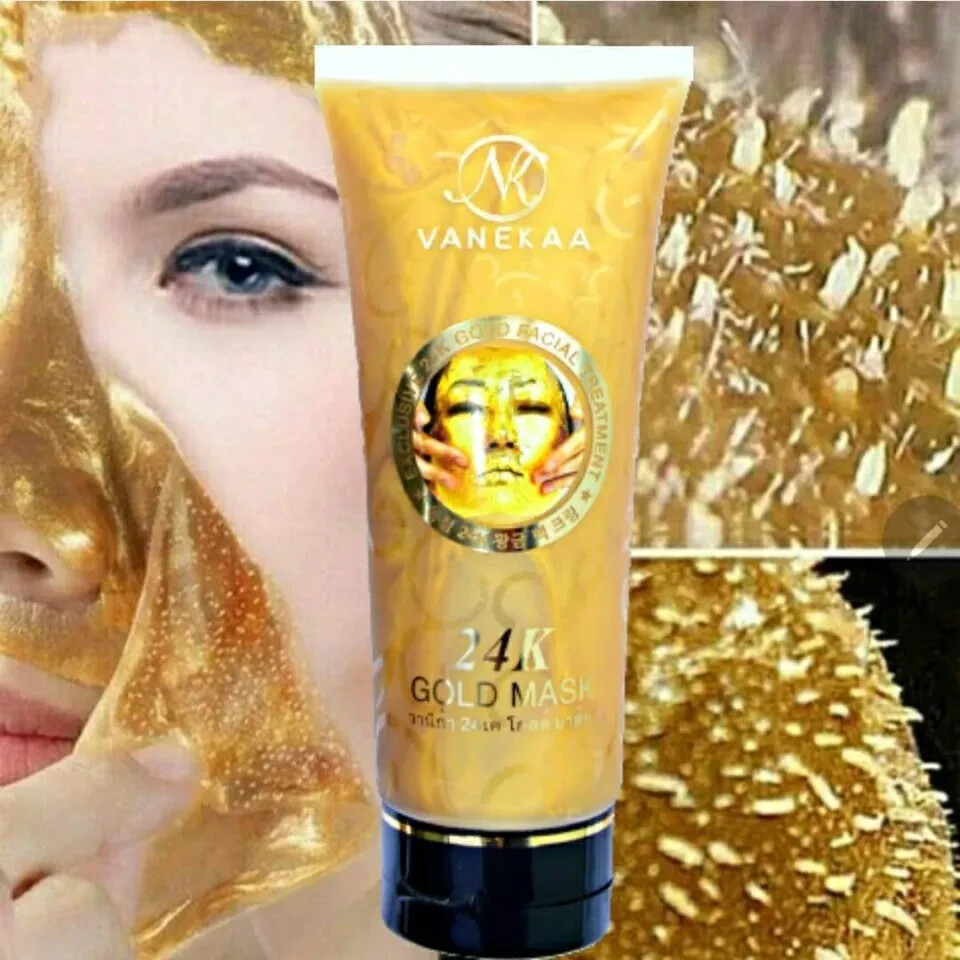 24K Gold Mask L Glutathione Cream Soft Facial Treatment 220 ml Pure Beauty  Skin