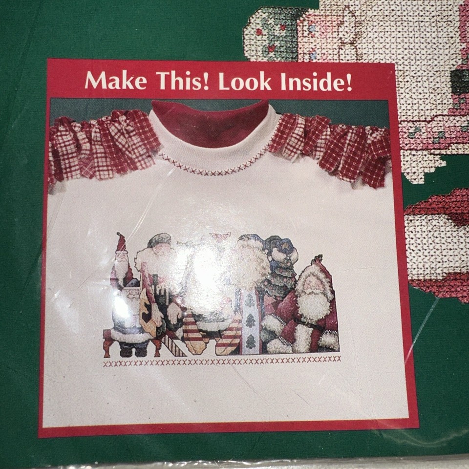 Plaid Iron On Transfer, Santa Collector, Christmas, 57432 eBay
