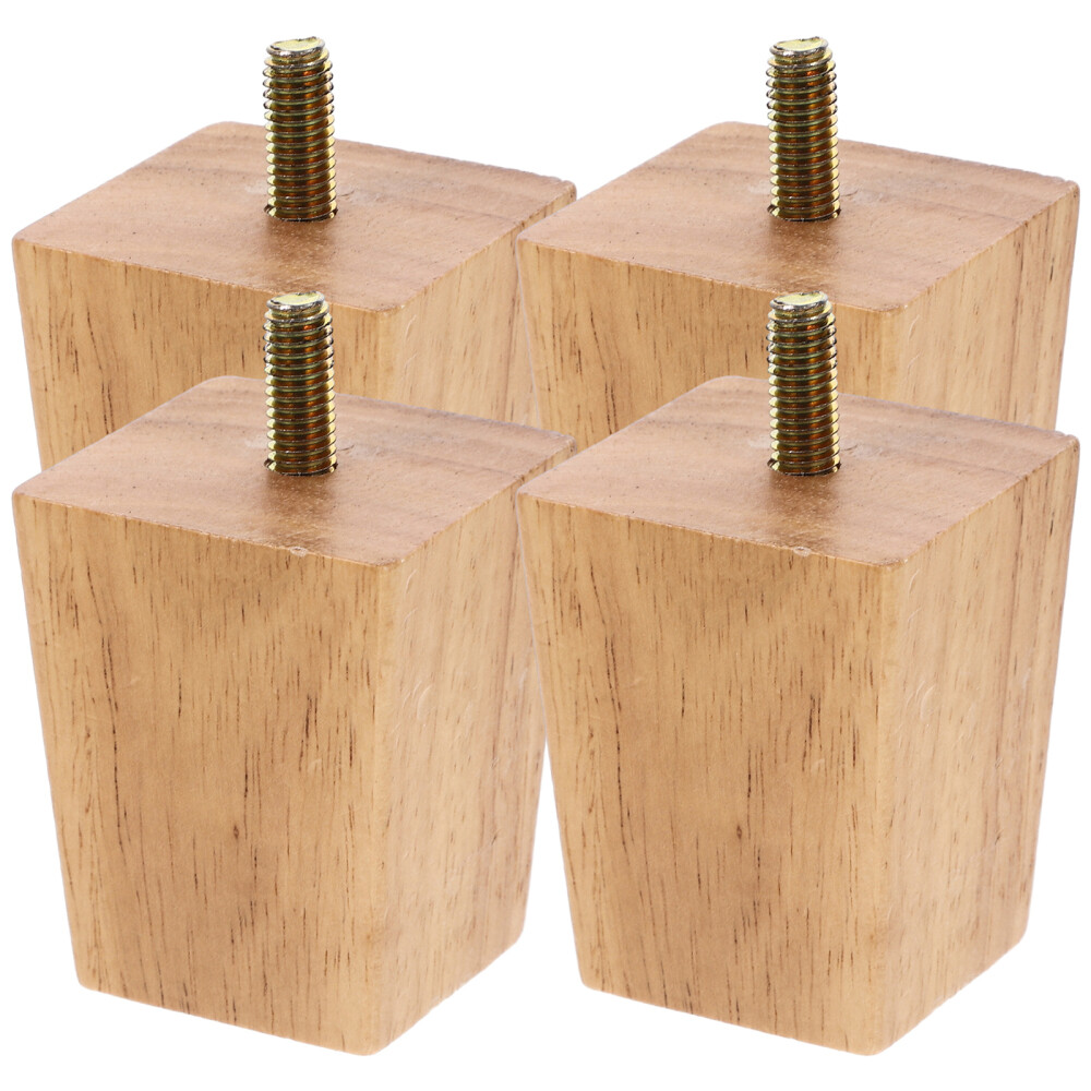 4pcs Wood Furniture Legs Sofa Table Chair Replacement Feet Extenders eBay