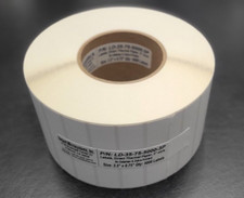 Direct Thermal 3.5" x 0.75" Labels for Printers that use rolls on 3" core-4 roll