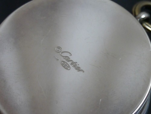 Original Cartier Pillendose Trinity Sterlingsilber #3885 - Bild 7 von 11