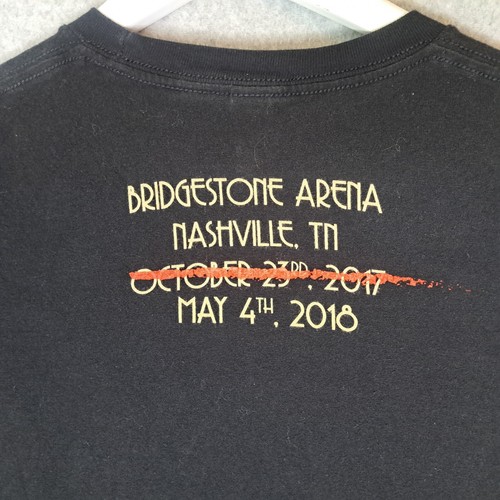 Foo Fighters Medium 2018 Nashville Bridgestone Concert Short Sleeve T-shirt - Picture 6 of 8