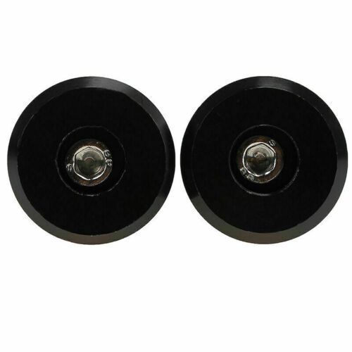 Motorcycle 7/8" Handle Bar End Plugs Grip Ends Caps Weight Slider Anti Vibration - Picture 6 of 25
