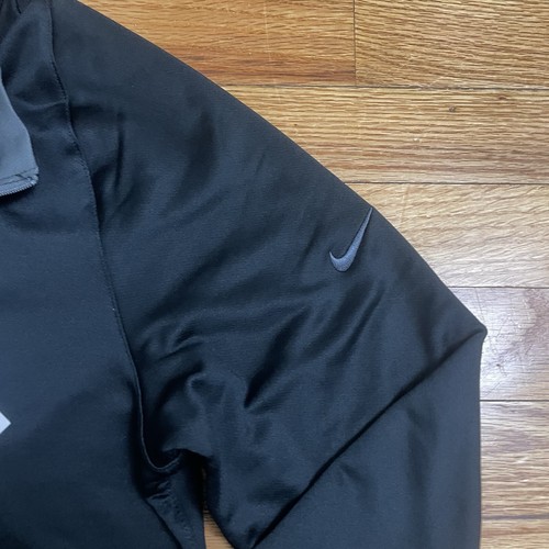 NWT Nike Men's Golf Dri-Fit 1/4 Zip Pullover XS Black 779795-011 Lightweight - Picture 5 of 11