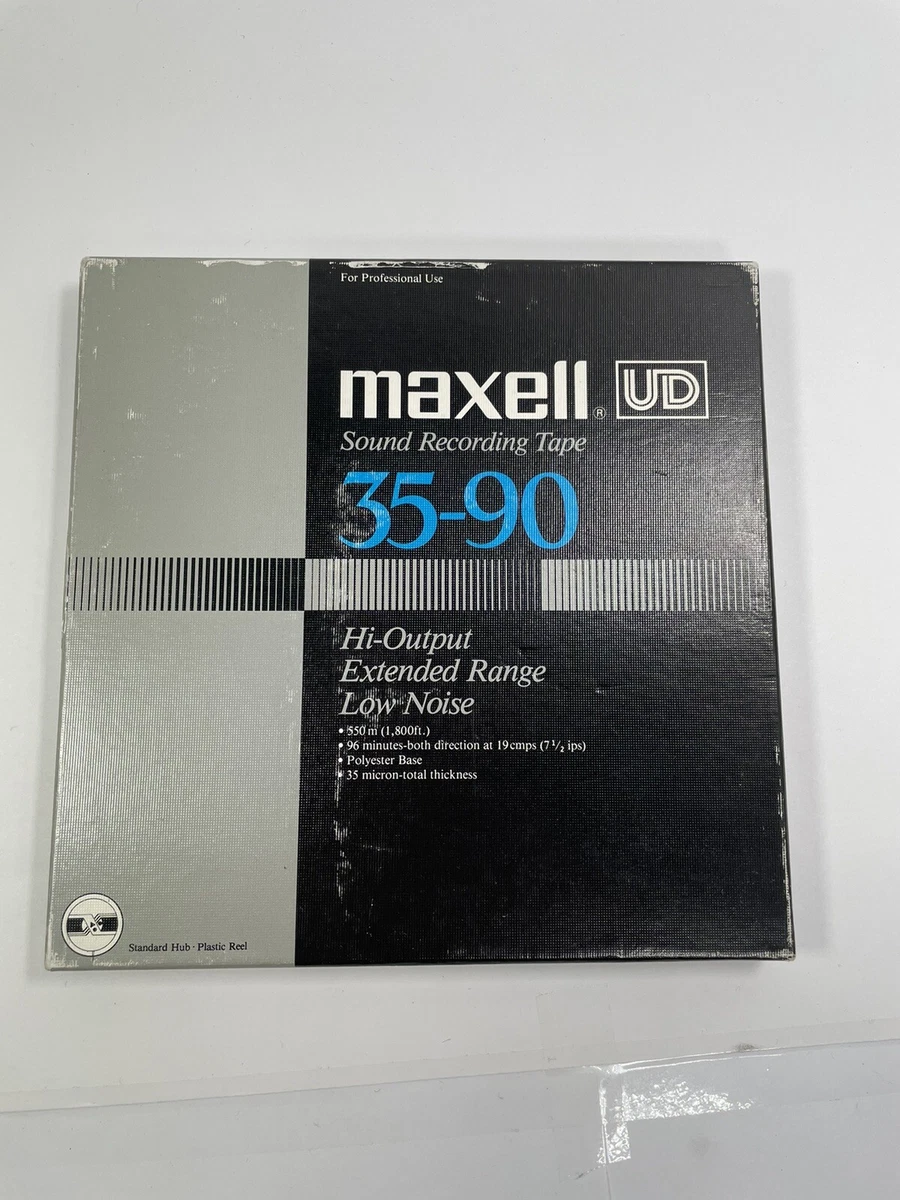 BANDE MAXELL UD 35-10 Magnetic Sound Recording Tape Reel