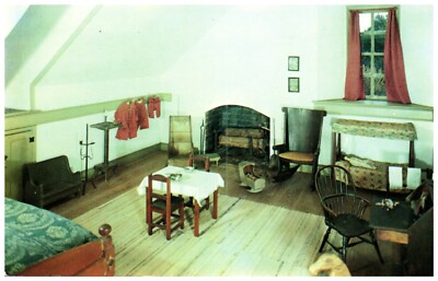 Postcard Childrens Room at Memorial House Marking George Washington's Birthplace